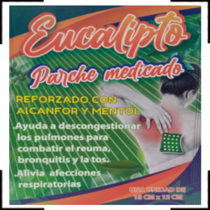 Parche De Eucalipto Descongestionante X 12und