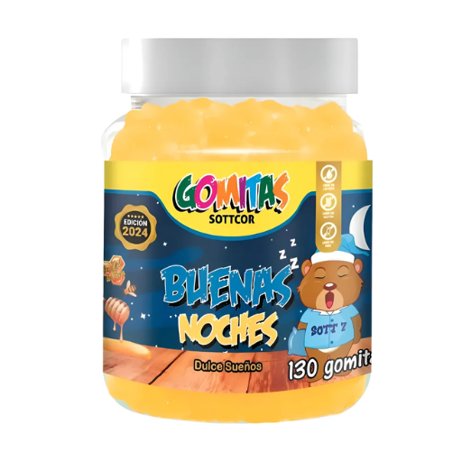 Buenas noches Niños y Adolescenter 130 Gomitas Sottcor